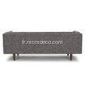 Canapé moderne en tissu gris clair Cirrus pour mobilier